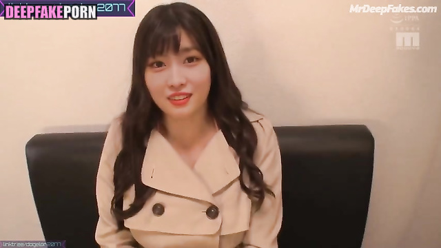 Momo トゥワイス shows what a sexy body under coat TWICE ディープフェイク deepfake