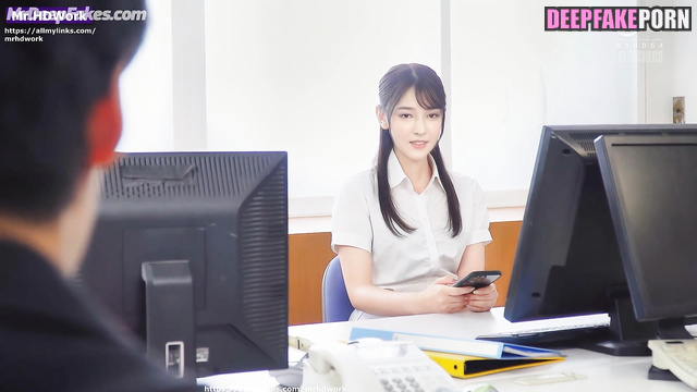 MOMOLAND 韓国語 Korean star Nancy モモランド entertains me with pussy at work