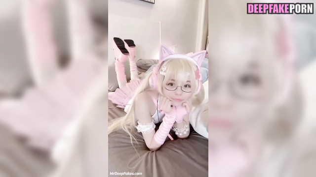 Funny teen Tiptoe Tingles ASMR dancing in the presence of her toys, ai