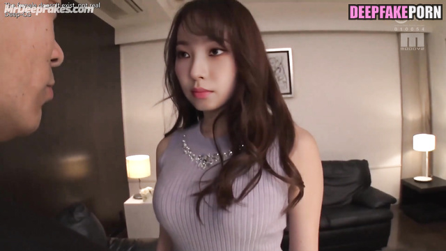 Fake Karina (카리나 에스파) adores touching big balls and cocks