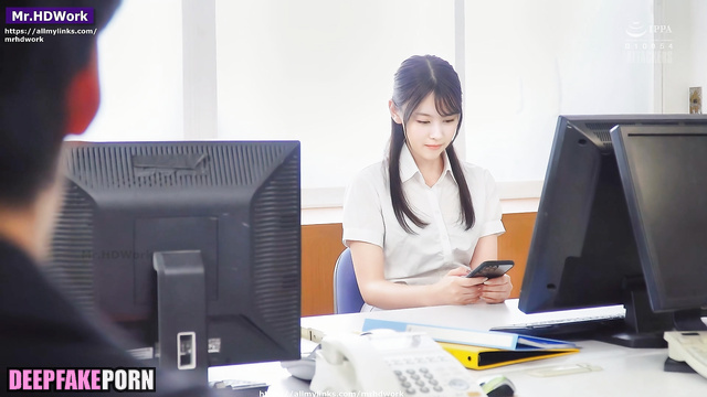 Sana's colleague wants her at work サナ TWICE トゥワイス sex scene セックスシーン [PREMIUM]