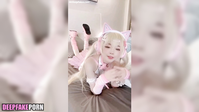 Cute and sexy dance in different clothes, Tsuruko fakeapp