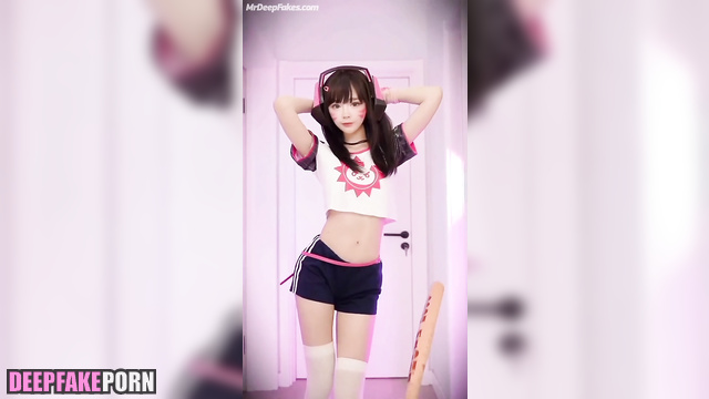 Cute and sexy dance in different clothes, Tsuruko fakeapp