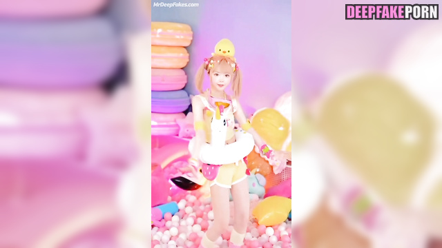 Cute and sexy dance in different clothes, Tsuruko fakeapp