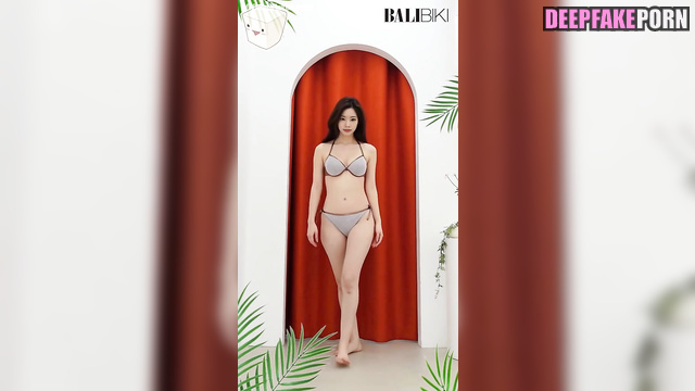 トゥワイス 本物の偽物 Dahyun demonstrating hot bikini / deepfake video