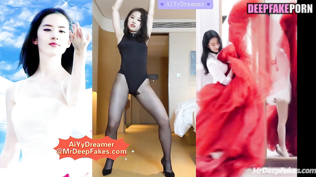 Liu Yifei (刘亦菲 深度伪造视频) face swap - girl really wants you