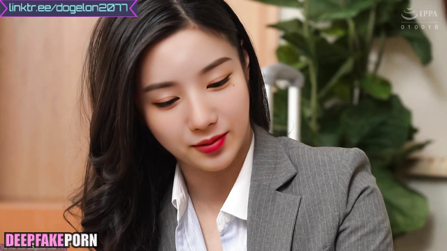 アイズワン IZ*ONE In work uniform Eunbi アダルト seduced me the most (adult)