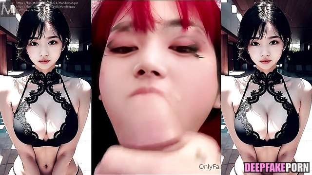 Sana is a professional cock sucker - fakeapp // トゥワイス セレブのセックス [PREMIUM]