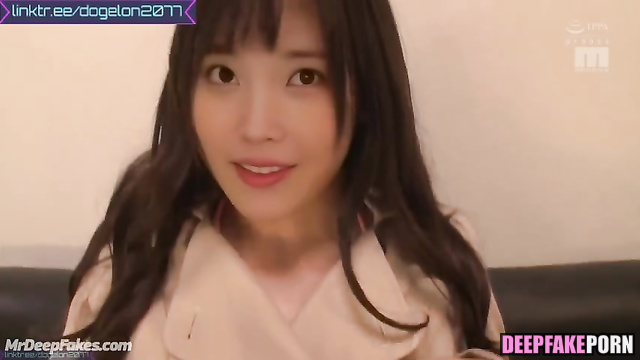 IU 아이유 satisfies me all naked with her handjob face swap 얼굴 스왑
