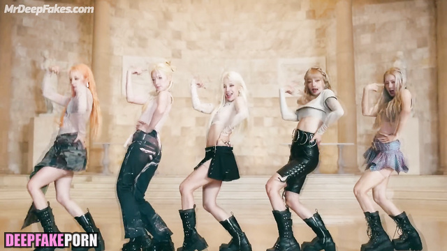 Girls from (G)I-DLE enjoying sex with producer, ai pmv - 진짜 가짜 섹스 장면