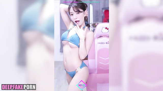 アイズワン セックステープ Sakura fakeapp - dancing after swimming pool [PREMIUM]
