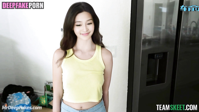 Pumped up stranger fucked housewife  Li Qin (李沁 名人性爱) in small hole, ai