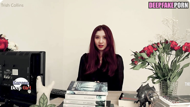 Fake Heejin LOONA Rides a Rubber Dick // 희진 딥페이크 포르노