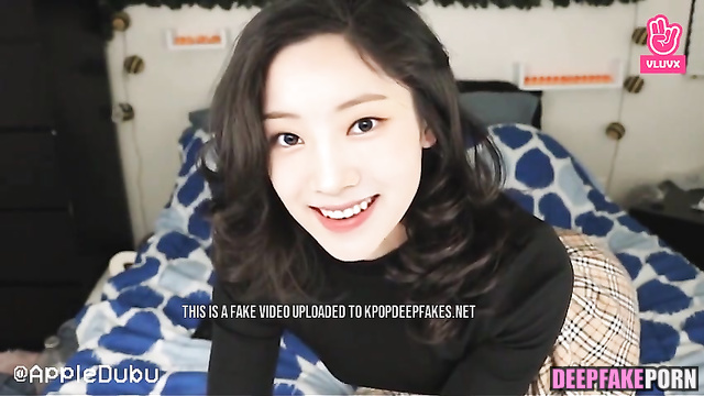 AI Dahyun [TWICE] fucks her pussy with dildo / 다현 트와이스 수음 인공 지능