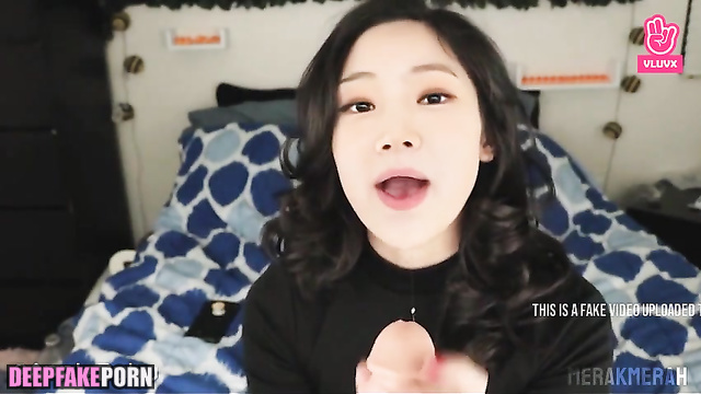 AI Dahyun [TWICE] fucks her pussy with dildo / 다현 트와이스 수음 인공 지능