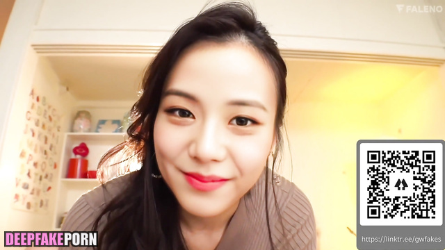 Hot handjob by fake Jisoo from BLACKPINK / 지수 블랙핑크 가짜 포르노