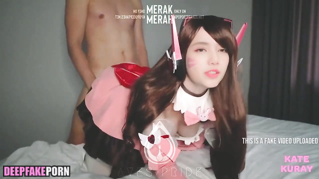 Korean fake porn with cute Lisa from BLACKPINK / 리사 블랙핑크 가짜 포르노