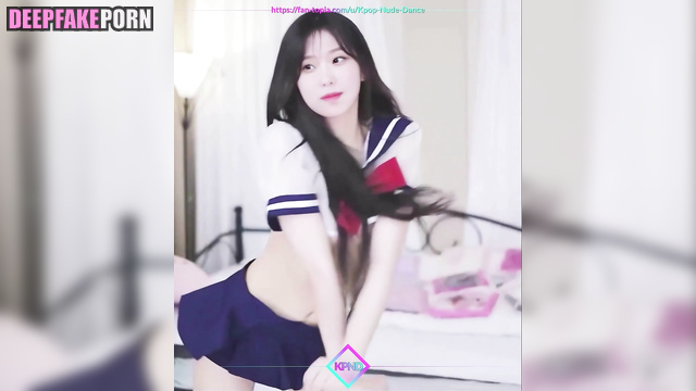 Beautiful girl dancing for lovely boy / 윈터 에스파 Winter face swap [PREMIUM]