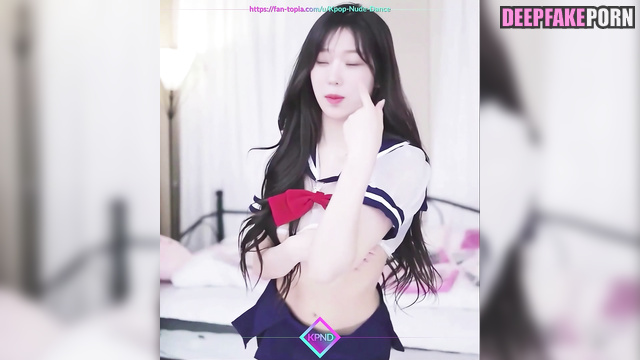 Beautiful girl dancing for lovely boy / 윈터 에스파 Winter face swap [PREMIUM]