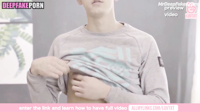 ENHYPEN Jay, left alone, decided to masturbate, fakeapp (エンハイフン 人工知能)