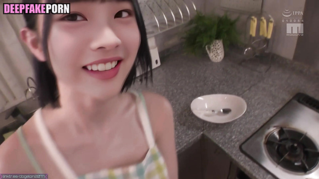 Hanni (ニュージーンズ 本物の偽物) enjoying sex right after dinner - A.I. [PREMIUM]