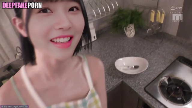Doggystyle at the dirty kitchen (Rei deepfake video) アイヴ 本物の偽物 [PREMIUM]