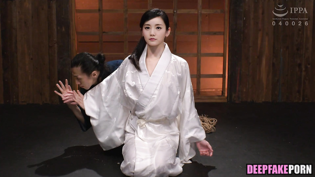 Bondage sex scenes - Li Yitong and her master (李一桐  深度伪造视频) [PREMIUM]