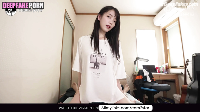 Artificial intelligence IU gently and slowly rides a dick (인공지능 아이유)