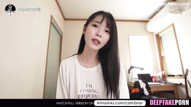 Artificial intelligence IU gently and slowly rides a dick (인공지능 아이유)