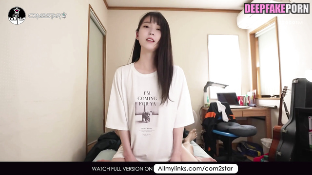 Artificial intelligence IU gently and slowly rides a dick (인공지능 아이유)