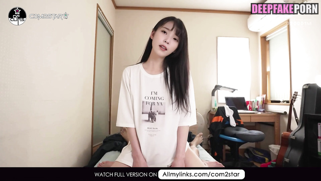 Artificial intelligence IU gently and slowly rides a dick (인공지능 아이유)