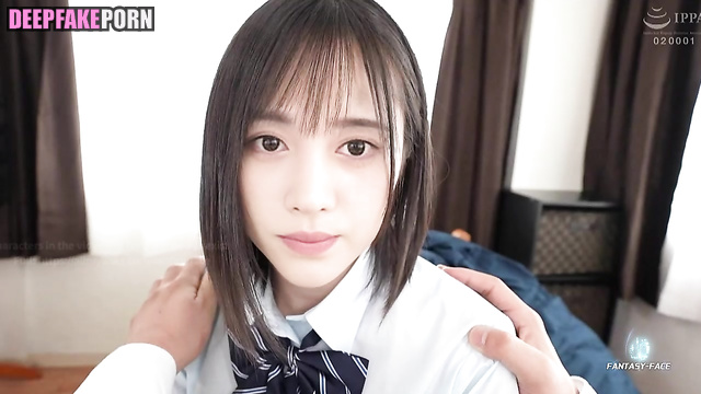 Dissolute schoolgirl fucks after lessons - A.I. Ju Jingyi (鞠婧禕 名人性爱) [PREMIUM]
