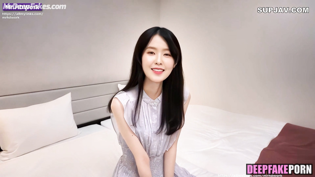 Sexy brunette Irene sucking small cock - fakeapp // 아이린 레드벨벳