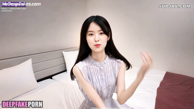 Sexy brunette Irene sucking small cock - fakeapp // 아이린 레드벨벳