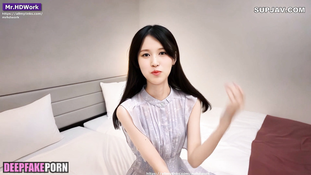 TWICE トゥワイス I picked good place to cum in after fucking Mina 人工知能 AI