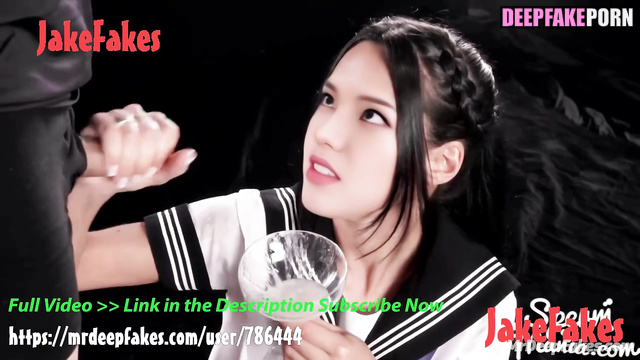 섹시한 아이돌 Sexy idol Karina 카리나 makes cumshot cocktail aespa 에스파