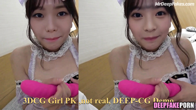 Sexy Hanni and Karina enjoying vibrator - real fake (ニュージーンズ 大人用テープ)