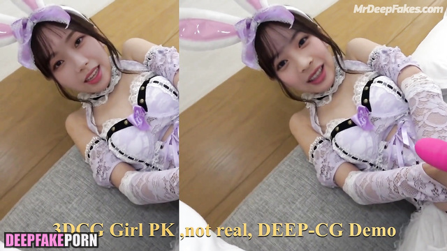 Sexy Hanni and Karina enjoying vibrator - real fake (ニュージーンズ 大人用テープ)