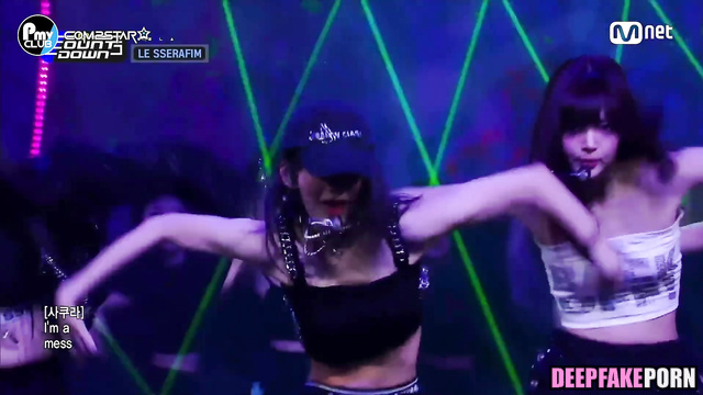 Sexy babes LE SSERAFIM fucks better than dancing - pmv ai / ルセラフィム 本物の偽物