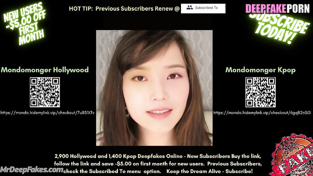 Pretty IU deepfake porn - hot pov oral sex (아이유 섹스 테이프)