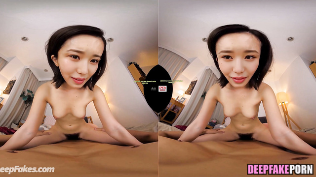 Her favorite movement is fuck - Wonyoung face swap (アイヴ ディープフェイクビデオ)