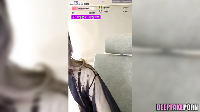 セックスシーン IZ*ONE アイズワン Eunbi sex scene of making her horny fans happy [PREMIUM]