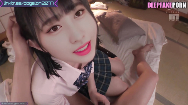 Schoolgirl was fucked by math teacher - fake Momo / トゥワイス セックスシーン