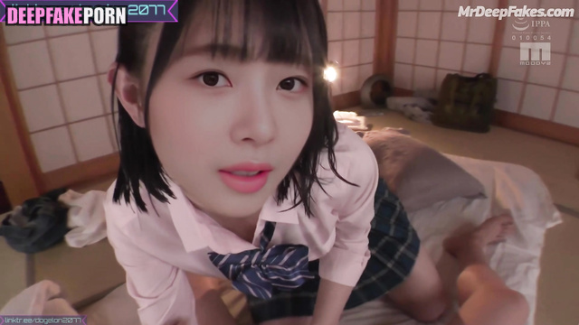 Shy school girl getting first sex experience - fake Rei / アイヴ 本物の偽物