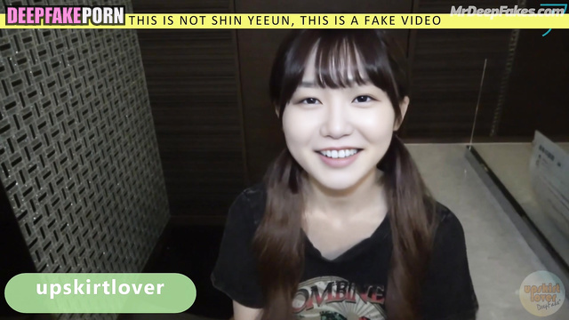 Her favorite pose is doggystyle - Shin Ye-eun real fake (신예은 연예인 섹스)