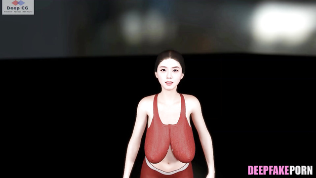 Huge & naked boobs - cartoon Jisoo (지수 블랙핑크) having fun - A.I. [PREMIUM]
