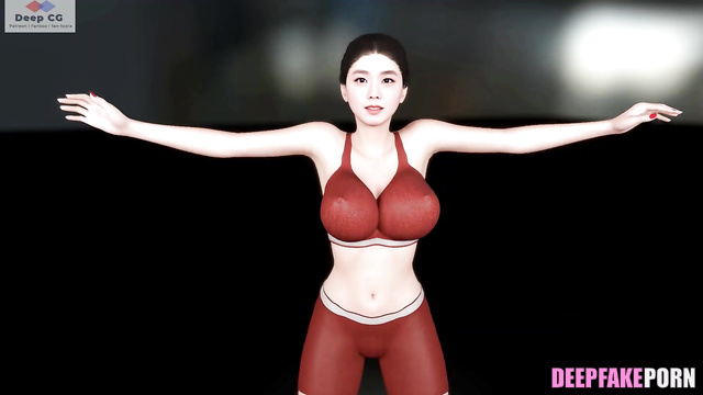 Huge & naked boobs - cartoon Jisoo (지수 블랙핑크) having fun - A.I. [PREMIUM]