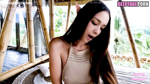 Real Paradise blowjob - Karina made it hot / 카리나 에스파 [face swap]