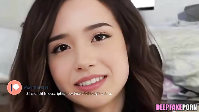 Sexy Pokimane telling you how she wants to saddle your big cock - A.I.