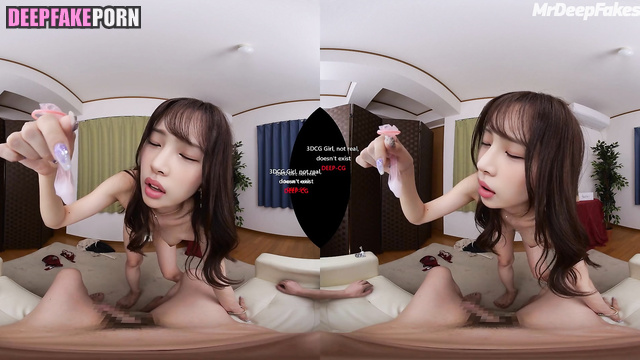 Girl with awesome tits enjoying cock / ニュージーンズ セックステープ / Minji real fake